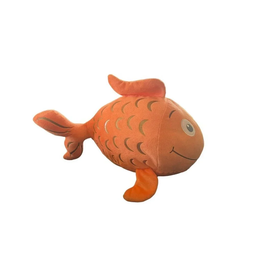 Kohls Cares‎ Fish With The Deep Sea Smile Plush Goldfish Orange 12 Inch